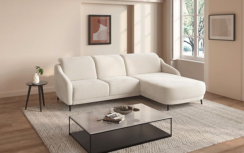 sit&more "Blues L-Form" wahlweise mit Klapptisch und USB günstig online kaufen