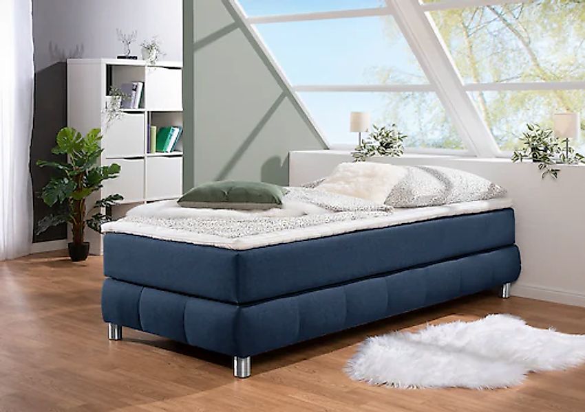 Home affaire Boxspringbett »Salo« Ohne Kopfteil, inkl. Topper, auch in Über günstig online kaufen