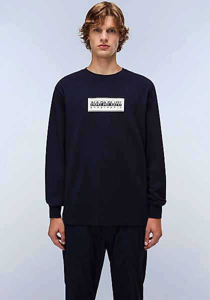 Napapijri T-Shirt S-Box Logo Ls günstig online kaufen