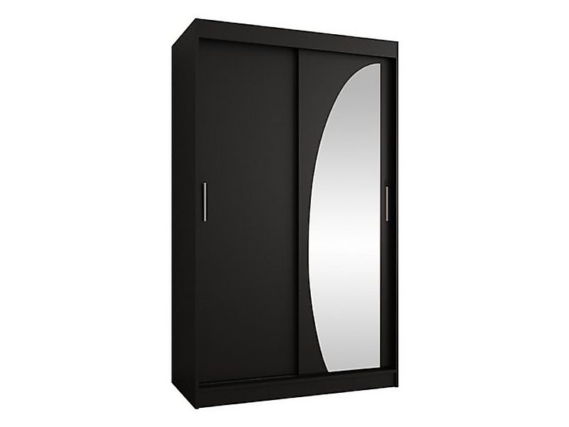MIRJAN24 Kleiderschrank Wika 120 cm (mit zwei Schiebetüren) 120x62x200 cm günstig online kaufen