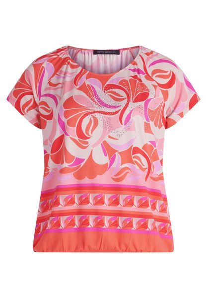 Betty Barclay Kurzarmshirt "Damen Printshirt mit Schmucksteinen" 1 Stk. tlg günstig online kaufen