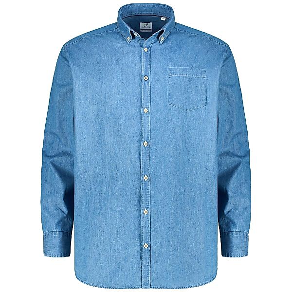 Pfundskerl Jeanshemd, leicht Farbe jeansblau Größe: 4XL günstig online kaufen