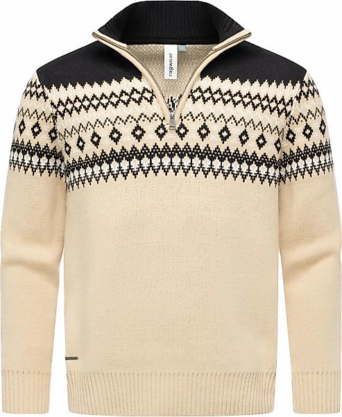Ragwear Norwegerpullover "Norwaian" Norweger Herren Strickpullover Troyer m günstig online kaufen
