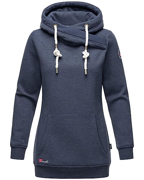 Marikoo Kapuzenpullover "Izuyaa", langer warmer Kapuzenpullover günstig online kaufen