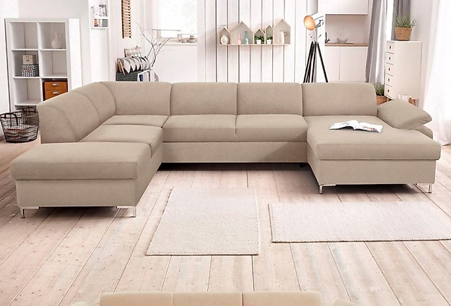 DOMO collection Wohnlandschaft »Santana mit viel Platz, komfortabel, modern günstig online kaufen