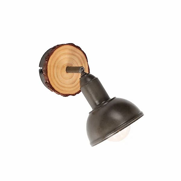 JUST LIGHT Wandleuchte »SWAMP«, 1 flammig, Leuchtmittel E27   ohne Leuchtmi günstig online kaufen