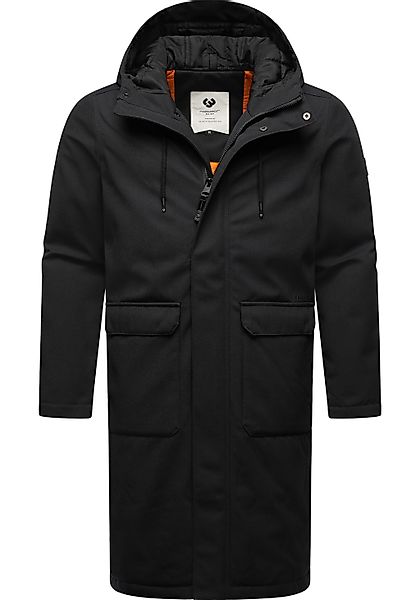 Ragwear Wintermantel "Mr Them Long", lange wasserdichte Herren Winterjacke günstig online kaufen