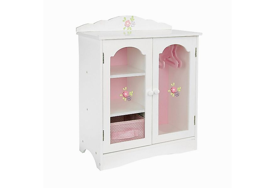 TEAMSON™ KIDS    Puppenmöbel Flora’s Tiny Flowers Puppenschrank mit Regal, günstig online kaufen