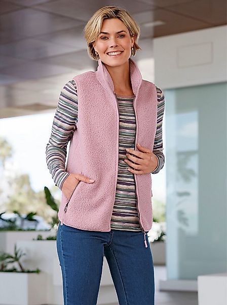 Witt Fleeceweste Fleece-Weste Länge ca. 66 cm günstig online kaufen