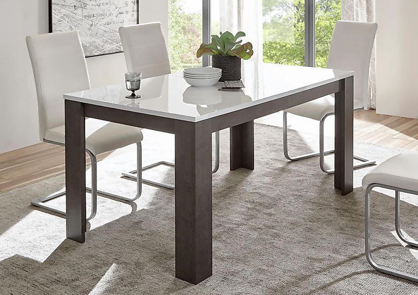 Home affaire Esstisch "Etero" Breite 158-200 cm ausziehbar günstig online kaufen