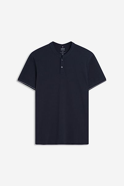 Cinque T-Shirt CILANO mit kurzer Knopfleiste günstig online kaufen