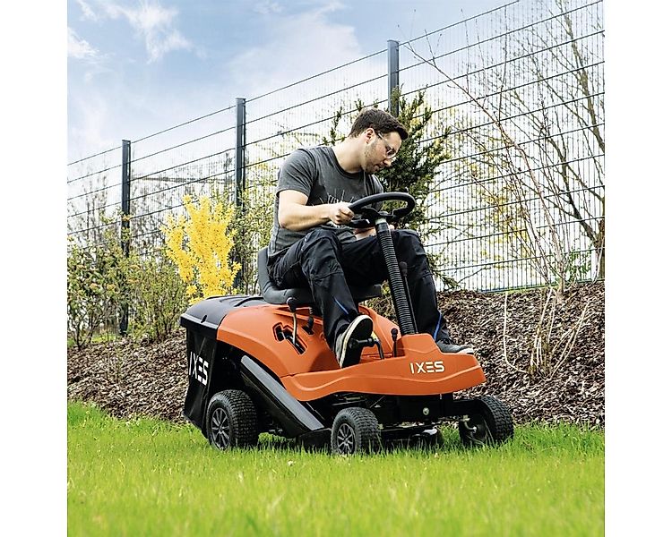 Scheppach Rasentraktor IXES Rasentraktor Benzin Aufsitzmäher Rasenmäher Auf günstig online kaufen