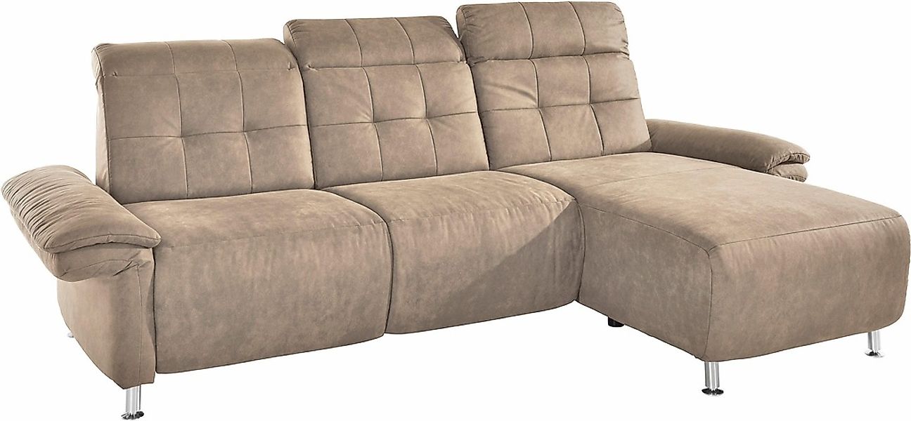 Places of Style Ecksofa »Manhattan L-Form«, 2 Sitze mit elektrischer Relaxf günstig online kaufen