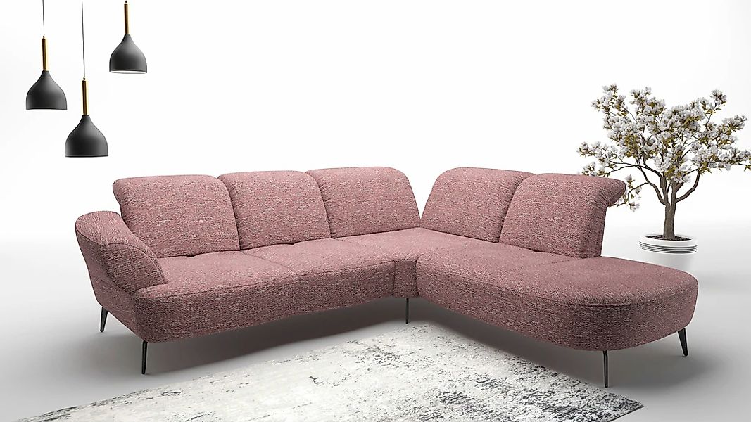 sit&more Ecksofa "Dance, L-Form, inkl. Sitztiefenverstellung", inkl. Click& günstig online kaufen