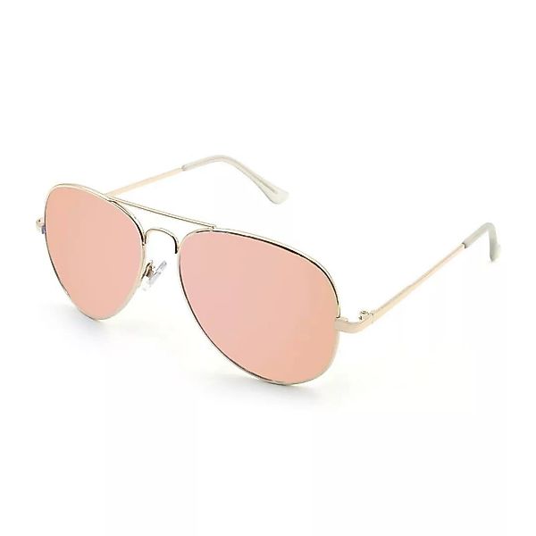 Paloalto San Diego Sonnenbrille One Size Gold Metal / Revo Pink günstig online kaufen