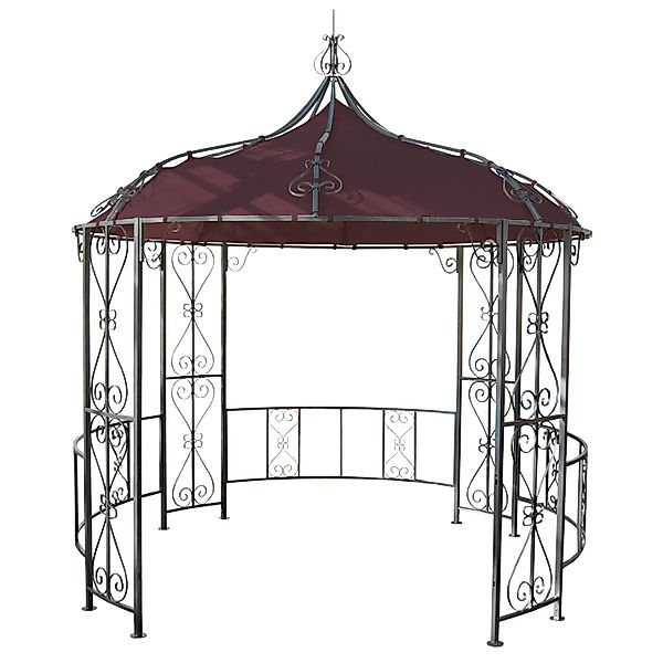 MCW Pergola Cabrera Rot-Braun günstig online kaufen