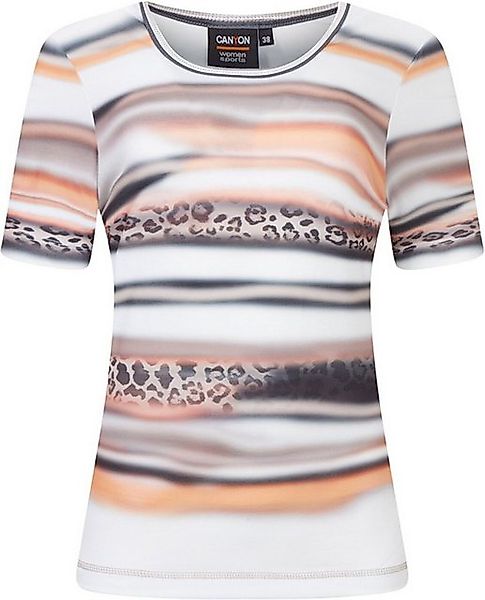 Canyon Kurzarmshirt T-Shirt 1/2 Arm SNOWWHITE-AUTUMN GLORY günstig online kaufen
