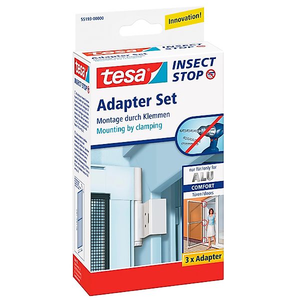 tesa Insektenschutz-Fensterrahmen Insect Stop Adapter - günstig online kaufen