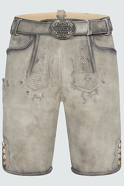 Lederhose Lenny mit Gürtel günstig online kaufen