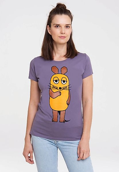 LOGOSHIRT T-Shirt "Sendung mit der Maus" mit coolem Maus-Print günstig online kaufen