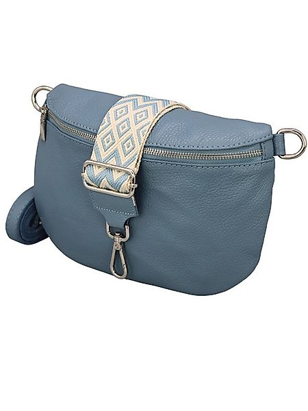 Adel Bags Schultertasche ADA Bauchtasche Damen Leder, mit breiten Gemustert günstig online kaufen