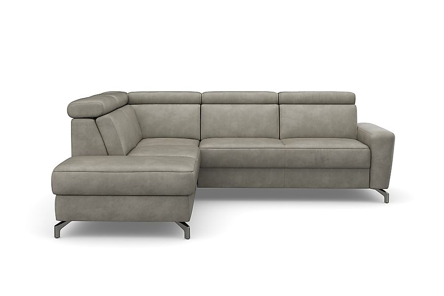 sit&more Ecksofa Scarlett L-Form, inklusive Kopfteilverstellung, günstig online kaufen