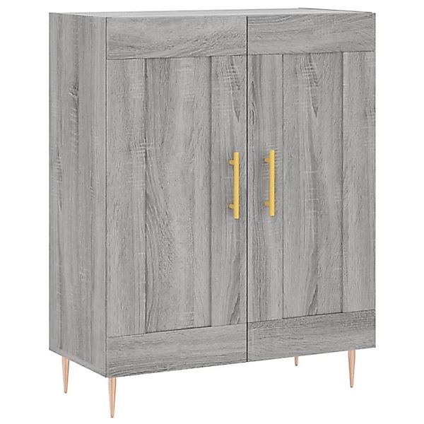 vidaXL Sideboard Grau Sonoma 69,5x34x90 cm Holzwerkstoff 830186 günstig online kaufen