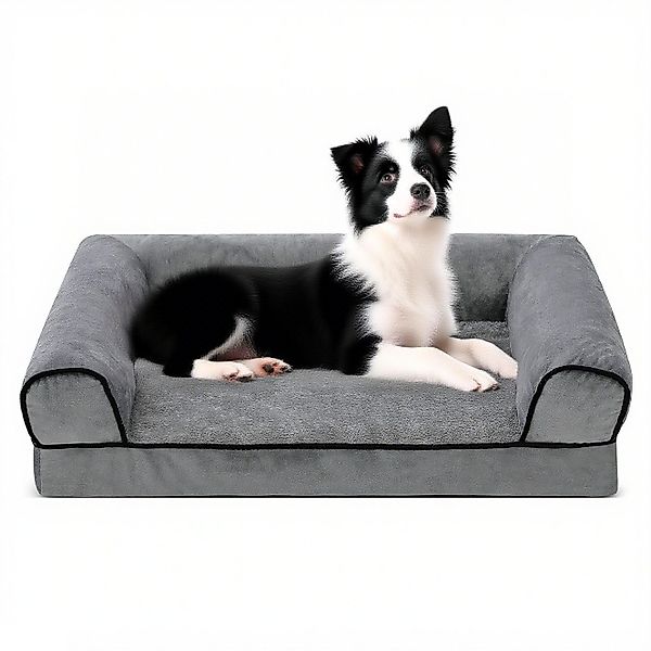 YOLEO Tierbett Hundebett mit abnehmbarem Stoffbezug günstig online kaufen