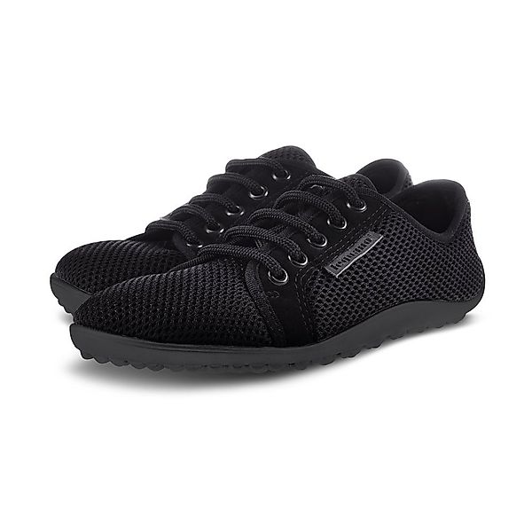 Leguano Aktiv Lavaschwarz, schwarze Sohle Barfußschuh günstig online kaufen
