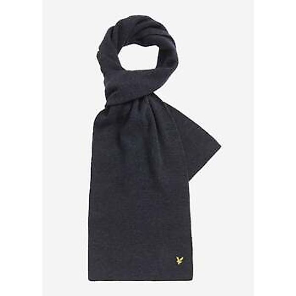 Lyle & Scott  Schal Lambswool ribbed scarf - dark navy marl günstig online kaufen