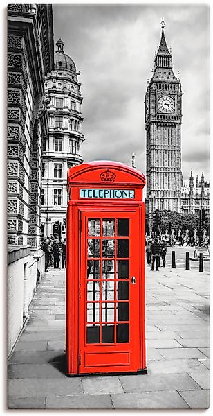 Artland Wandbild »London Telefonzelle« Architektonische Elemente 1 Stk. tlg günstig online kaufen
