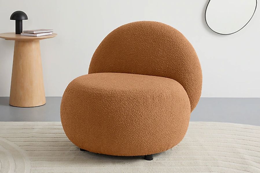 s.Oliver Sessel », moderner Designsessel mit Lederriemen, handgefertigt, so günstig online kaufen