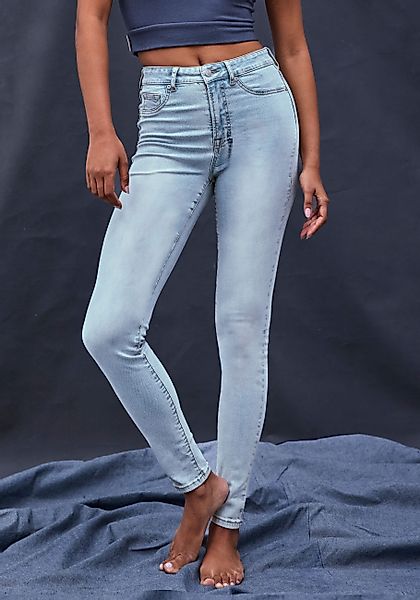 LASCANA Jeansjeggings, mit Stretch-Anteil in Röhrenform günstig online kaufen