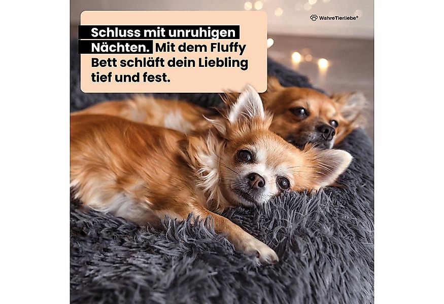 Wahre Tierliebe Tierbett - Flauschiges Hundebett Fluffy Wolke, Deutschlands günstig online kaufen