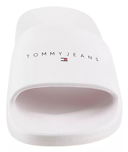 Tommy Jeans Pantolette "TJW PRINTED PU POOL SLIDE", Plateau, Sommerschuh, S günstig online kaufen