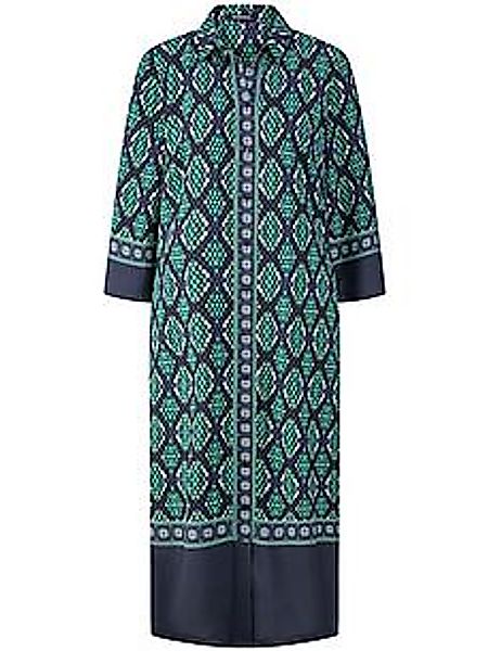 Kleid im Hemdblusen-Style Peter Hahn blau günstig online kaufen