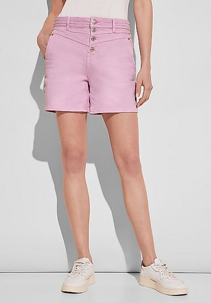 STREET ONE Bermudas Sommerhose mit dekorativer Passe günstig online kaufen