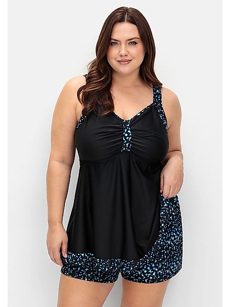 Sheego Badehose Große Größen mit Pünktchen-Print günstig online kaufen