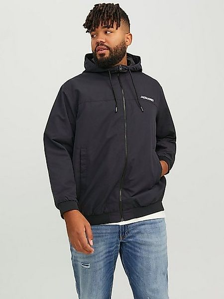 Jack & Jones PlusSize Bomberjacke JJERUSH HOOD BOMBER NOOS PLS mit Logo Sch günstig online kaufen