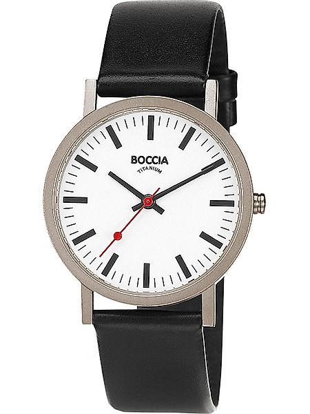 Boccia Quarzuhr Boccia 521-03 Herrenuhr Titanium günstig online kaufen
