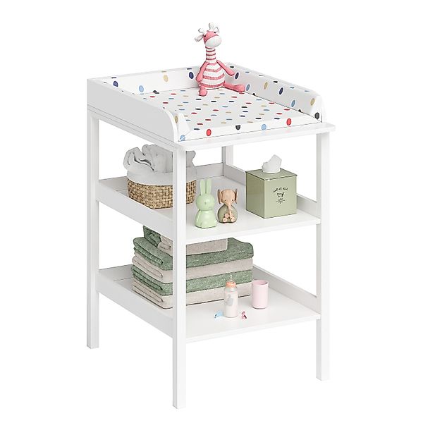Bellabino Wickeltisch Bani, Wickelregal schmal, weiß, günstig online kaufen