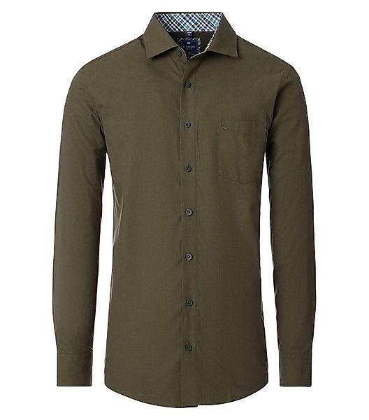 Redmond Langarmhemd uni Comfort Fit günstig online kaufen