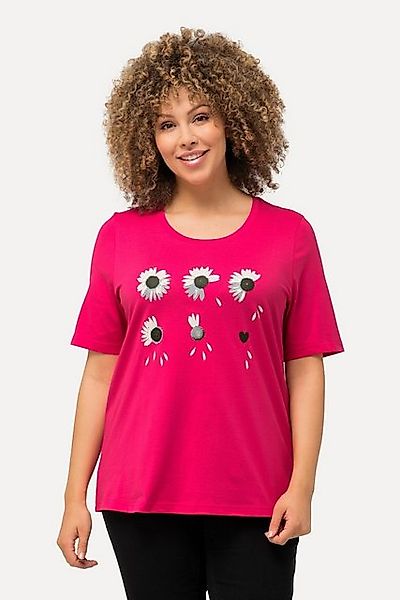 Ulla Popken T-Shirt T-Shirt Blüten Classic günstig online kaufen