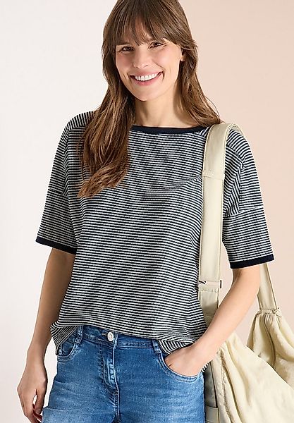 CECIL Rundhalsshirt mit U-Boot-Ausschnitt günstig online kaufen