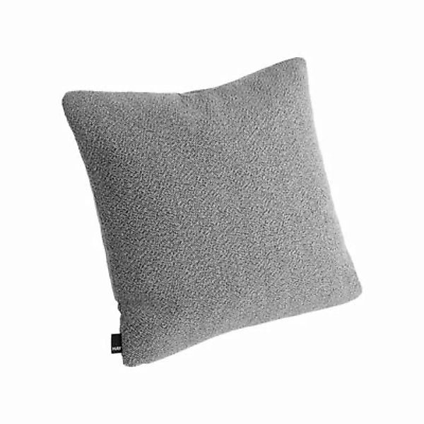 Kissen Texture textil grau / 50 x 50 cm - Hay - Grau günstig online kaufen