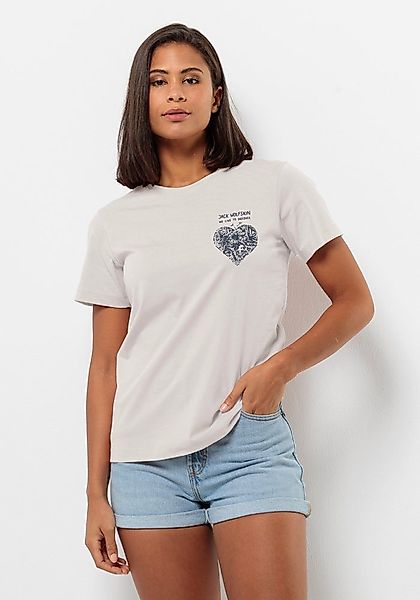 Jack Wolfskin T-Shirt DISCOVER HEART T günstig online kaufen