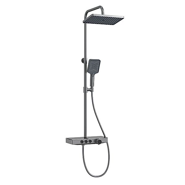 EMKE Duschsystem Duschsystem mit Thermostat 30×20 cm Regendusche und 45 cm günstig online kaufen