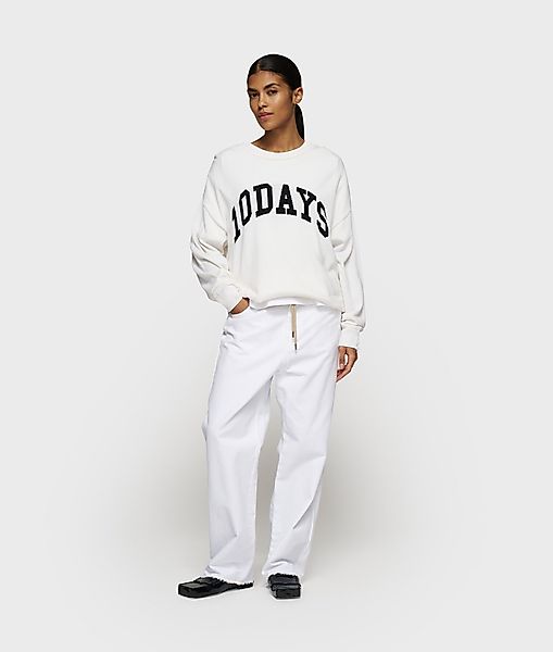 10DAYS 5-Pocket-Hose straight leg pants twill günstig online kaufen