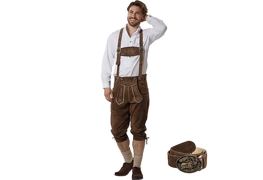 dressforfun Trachtenlederhose Lange Lederhose günstig online kaufen