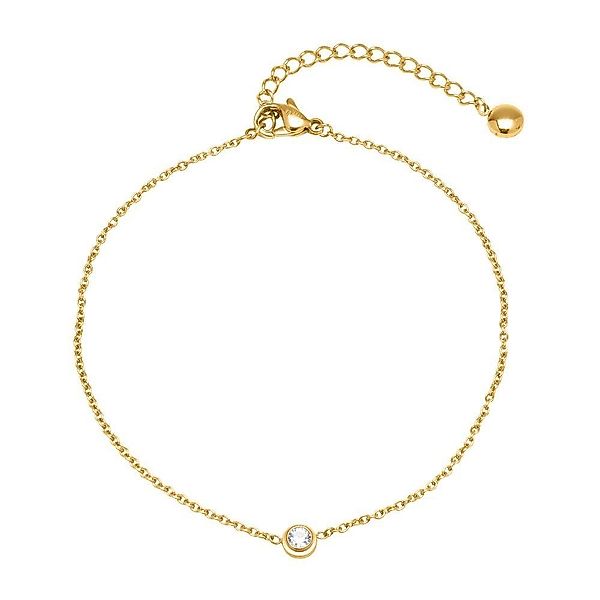 Unique Fußkette Fußkette Edelstahl vergoldet Unique günstig online kaufen